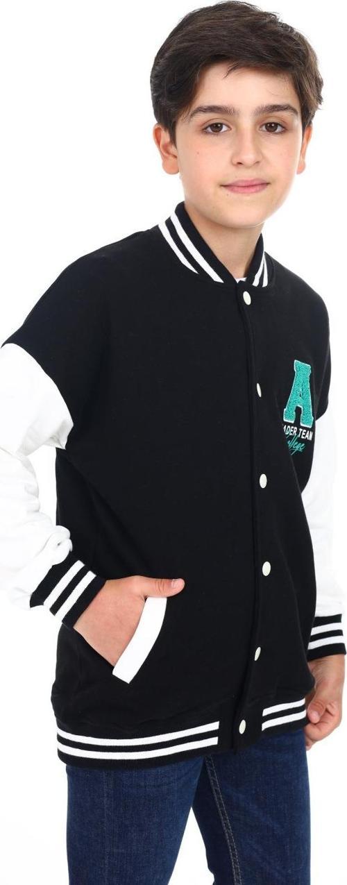 Toontoy Erkek Çocuk Baskılı Kolej Hırka