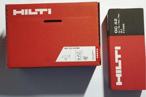 Hılti 14 Mx Çivi 1200 Adet + Gaz Tüpü Gc 42