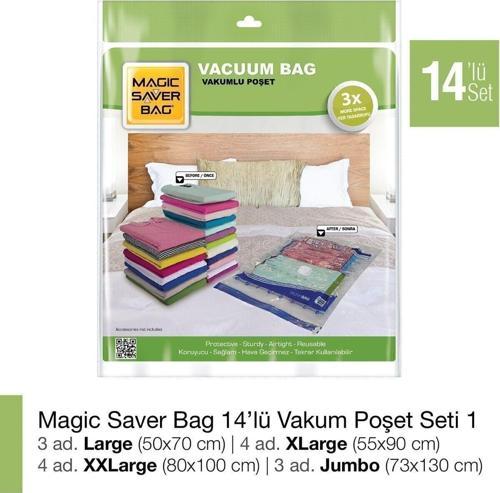 14’Lü Vakumlu Poşet Set-1