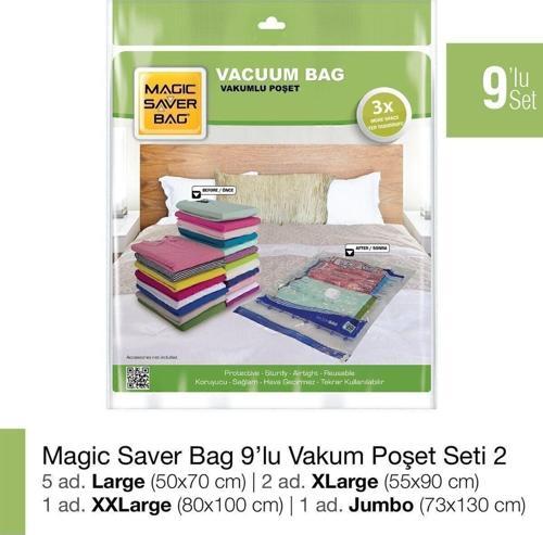 9’Lu Vakumlu Poşet Set-2