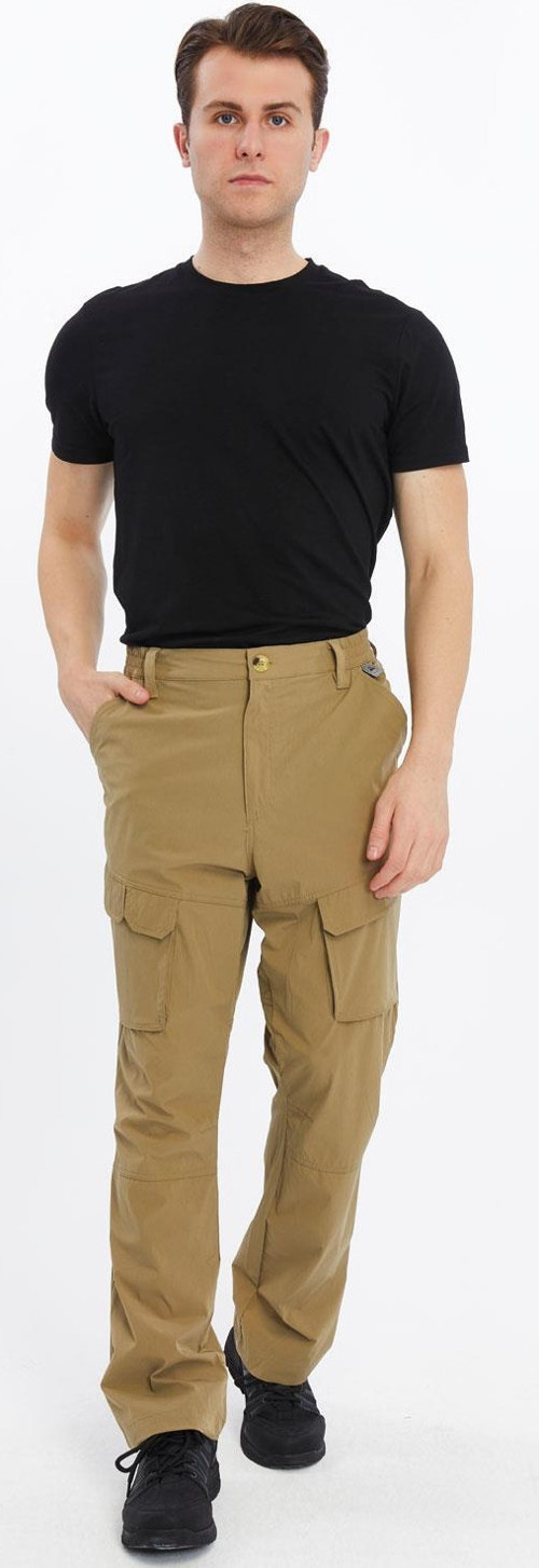 Quick Dry Cargo Trekking Erkek Pantolon-BEJ