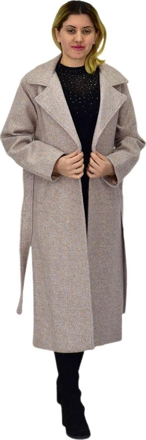 Kadın Pıtırcık Uzun Kaşe Kaban BGL-ST04120