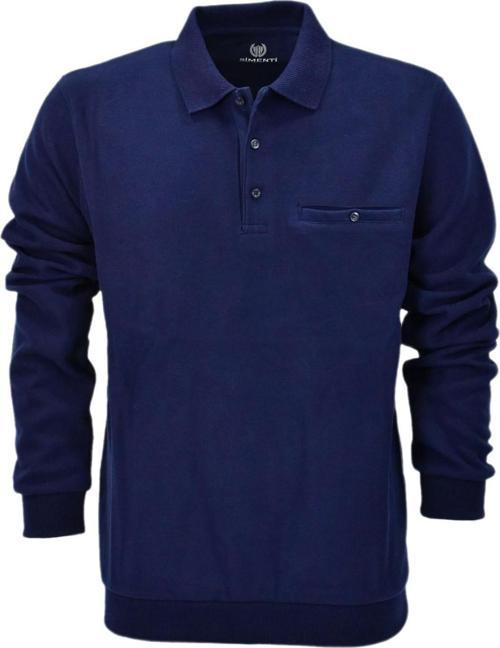 Erkek Polo Yaka Cepli Sweatshirt BGL-ST04197