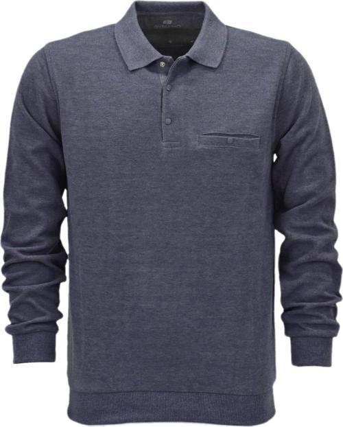 Erkek Polo Yaka Cepli Sweatshirt  6857 BGL-ST04024
