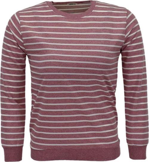 Kadın Çizgili Sweatshirt BGL-ST04142