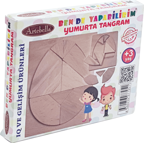 Ahşap Yumurta Tangram
