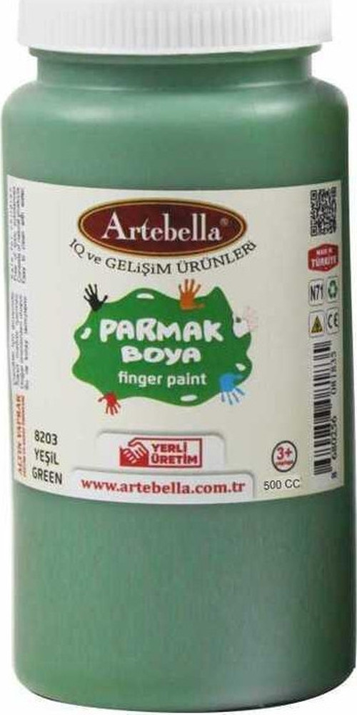 Parmak Boya Yeşil 500ml