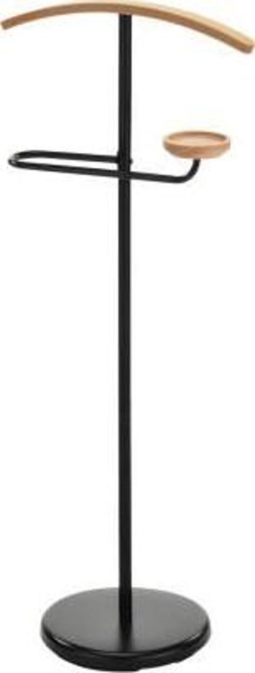 Handy Mate Grazia Metal/Ahşap Dilsiz Uşak-Siyah/Meşe 46x109x105 cm