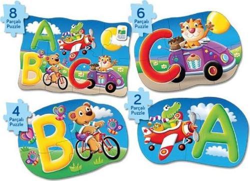 4 Puzzle Bir Arada - ABC