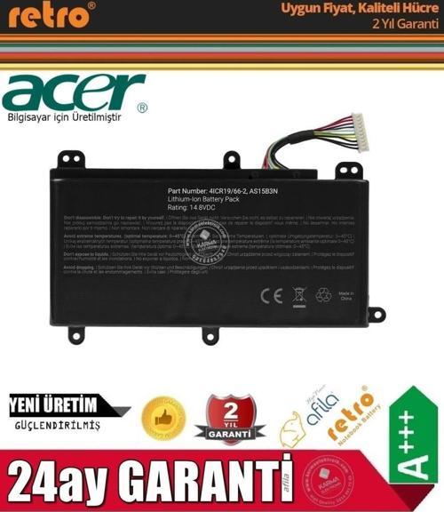 Acer Predator G9-591, G9-791, AS15B3N Notebook Bataryası, Laptop Pili / RACL-086