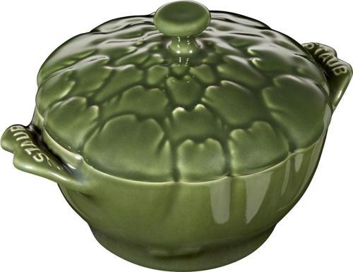 Ceramic Cocotte Fesleğen Enginar Tencere 13 cm 450 ml