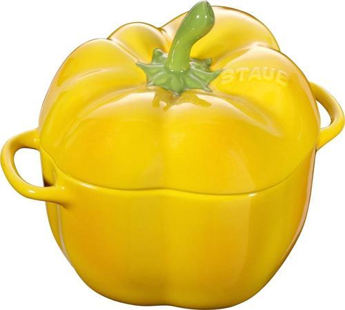 Ceramic Cocotte Sarı Domates 11 cm