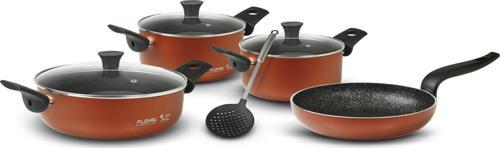 Pipeta Granit Tencere Tava Set 8 Parça