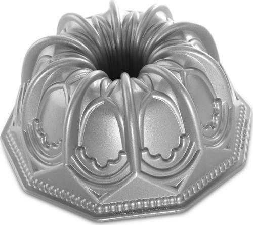 Kubbeli Katedral Bundt Kek Kalıbı Gümüş