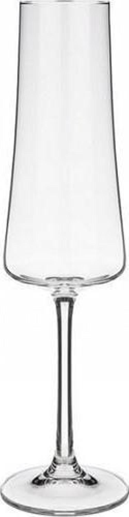 Bohemia Kristal Xtra Flüte 6' lı Şampanya Bardak Takımı 210 ml  