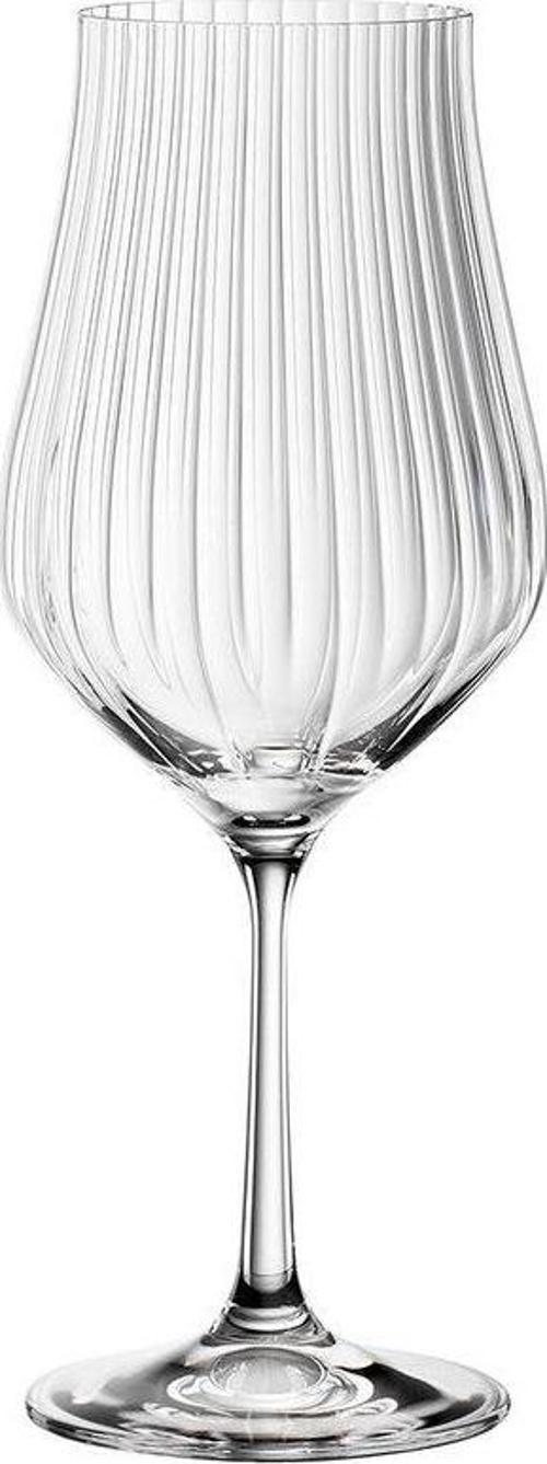 Bohemia Kristal Tulipa Jumbo Optikli 6’lı Kadeh Bardak Takımı 450 ML  