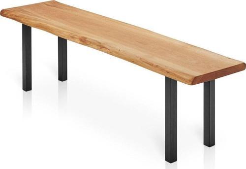 Ağaç Bench Bank Düz Ayak 110 Cm