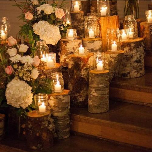 Kütük Dekor 5 Parça