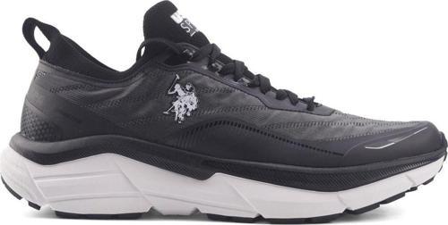 U.S. Polo Assn Steven 4Fx Erkek Siyah-Siyah Koşu&Antrenman Ayakkabı