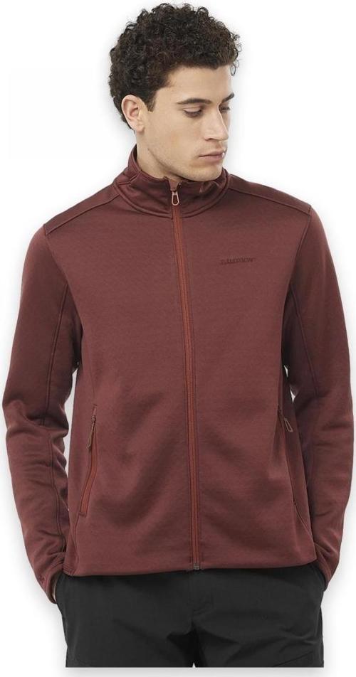 Lc2300700 Sntial Midfleece Fz M Outdoor Ceket Bordo Erkek Ceket