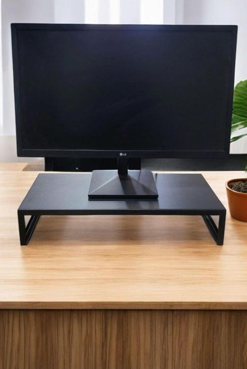 Metal Monitör Yükseltici Bilgisayar Standı – Ergonomik Ve Dayanıklı Monitör Ayağı