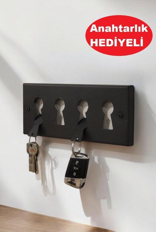 Modern Tasarımlı Anahtarlık Metal Anahtar Askısı – Ev Ve Ofis İçin Şık Ve Dayanıklı Çözüm