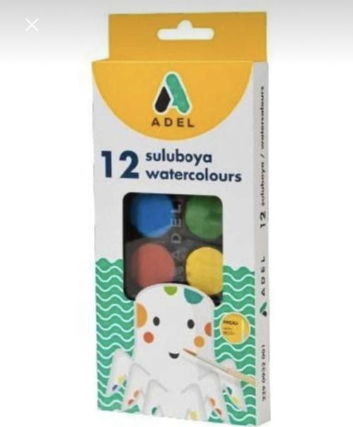 Suluboya 12 Renk Adel