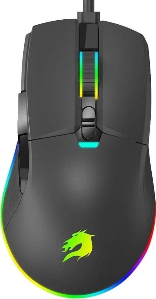 M12 Vital 12800 DPI Siyah RGB Gaming Mouse