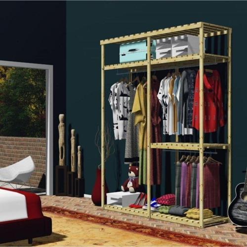 Grand X - Açık Elbise Dolabı