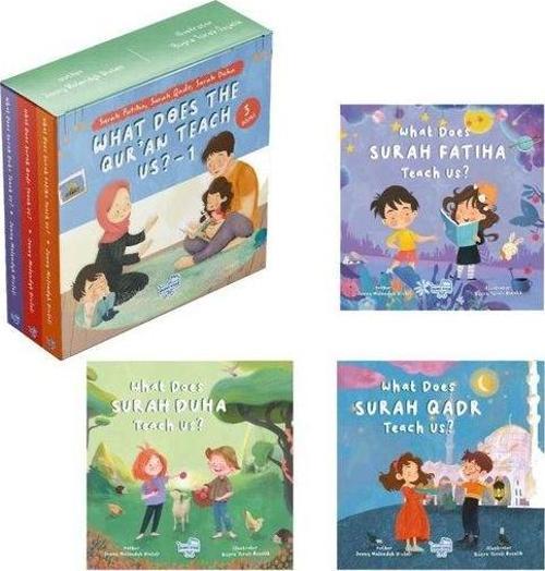 What Does The Qur'an Teach Us? 1 - İngilizce Mini Meal Seti 1 - 3 Kitap Takım