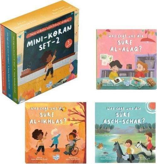 Mını Koran Set 2 - Almanca Mini Meal Seti 2 - 3 Kitap Takım