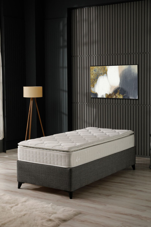 Limnihome Ortopedik Pedli Yatak Beyaz 90x190 cm