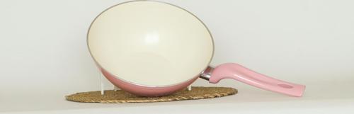 24 Cm Gül Kurusu Wok Tava