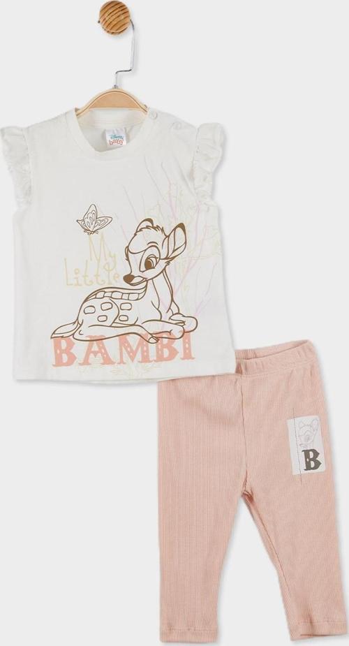 Disney Bambi Lisanslı Kız Bebek Tişört ve Tayt 2'li Takım 20824