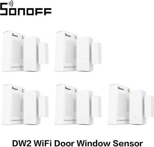 5 Adet Dw2 Wifi Akıllı Kapı Pencere Sensörü