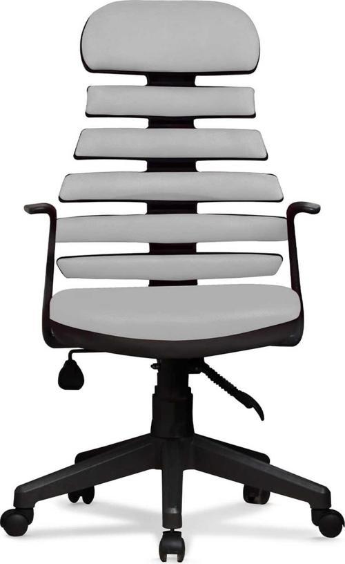 Ev ve Ofis Çalışma Sandalyesi Bilgisayar ve Yönetici Koltuğu Zebra Model Gri
