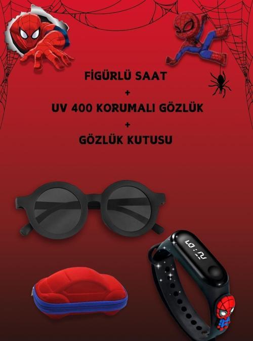 Figürlü Dijital Led Çocuk Saati Dokunmatik Ekranlı Su Geçirmez