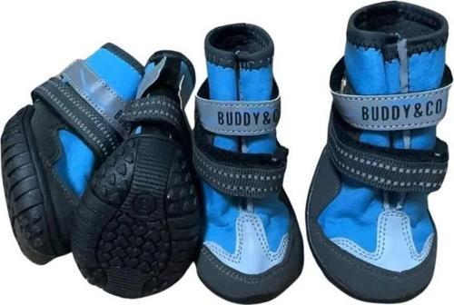 Buddy Co Superstone Kauçuk Dış Taban Köpek Ayakkabısı Mavi No 5 6,5 Cm