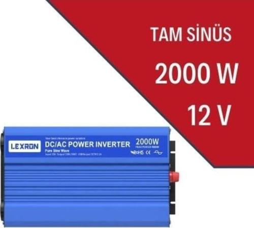 2000W-12V Tam Sinüs İnverter