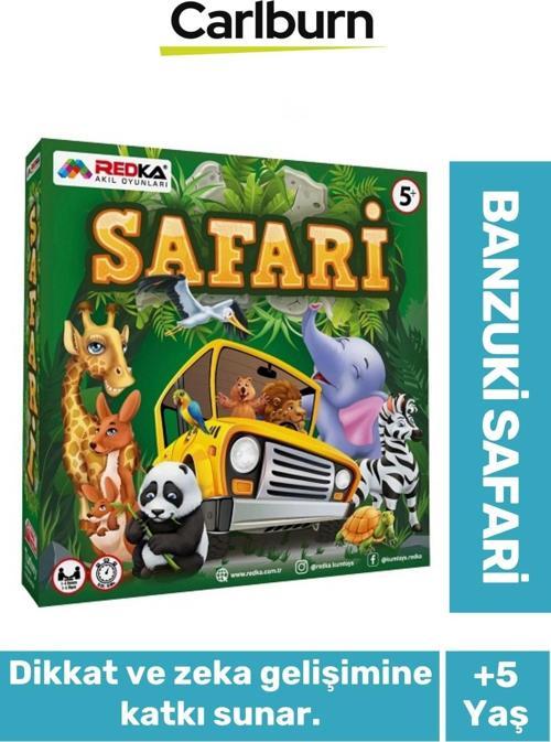 Zeka Geliştirici Oyun Eğitici Öğretici Okuma Yazma El Göz Koordinasyonu Banzuki Safari