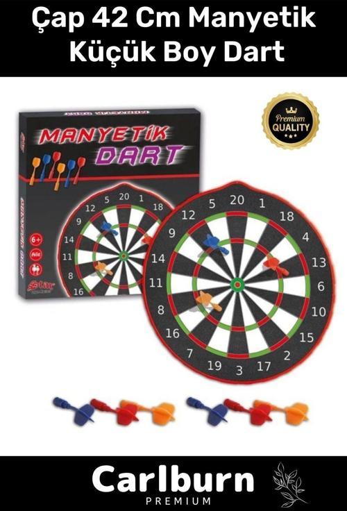 Premium Eğitici Zeka Geliştirici Öğretici Eğlence Aile Manyetik Dart Küçük Boy Çap 42 Cm
