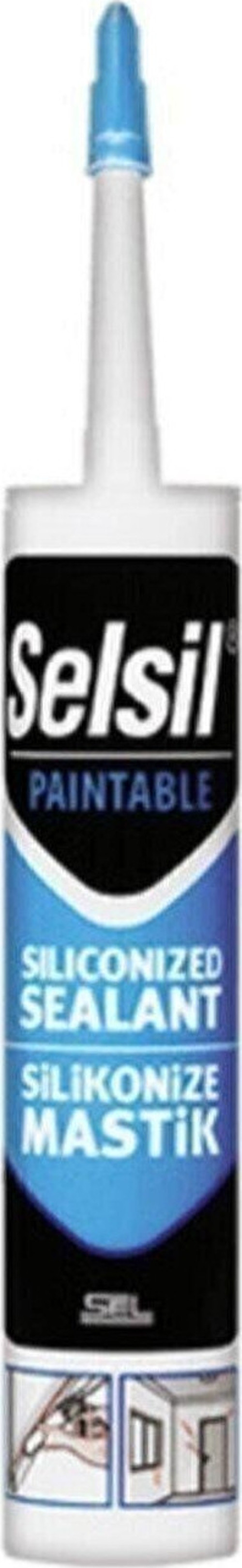 Akrilik Silikonize Mastik 500Gr Beyaz 3133