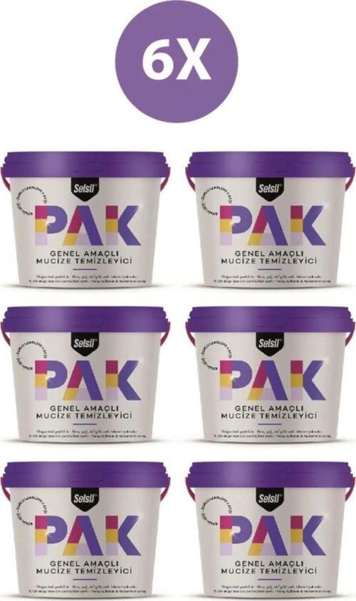 Pak Genel Amaçlı Mucize Temizleyici 6 Lı 500 Gr