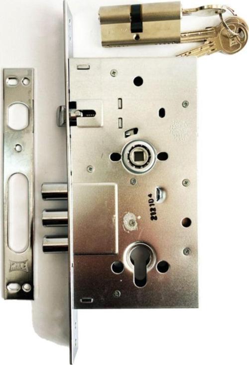 Kilit Monoblok Çelik Kapı Gömme Kilidi 252 R Sn