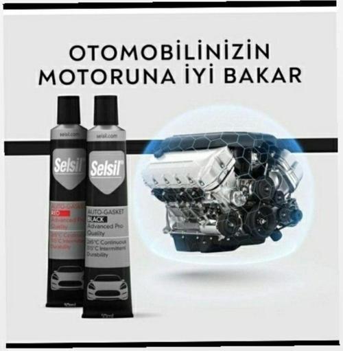 Sıvı Conta Siyah 50Ml - Auto Gasket