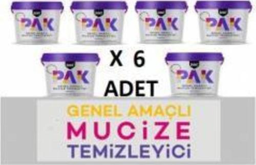 Pak Genel Amaçlı Mucize Temizleyici 500 Gr-- 6 Lı Paket