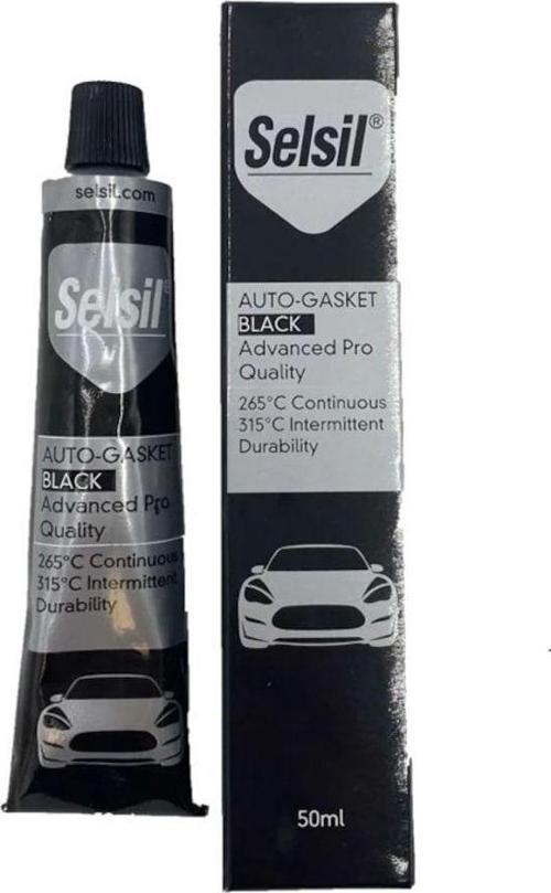 Rtv Silicone Auto Gasket Siyah Conta 50Ml