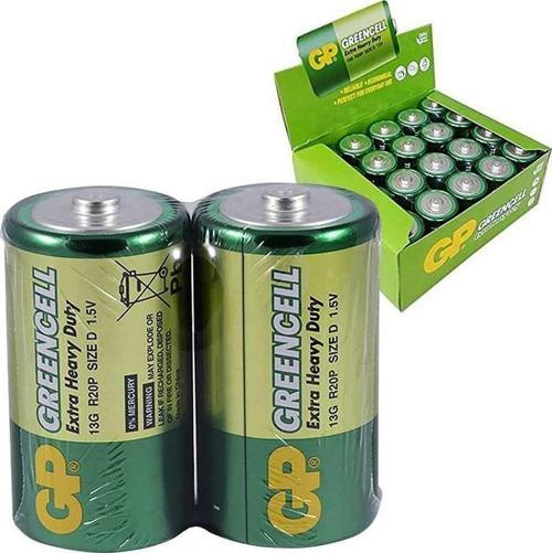 13G 2S2 R20 Büyük D Boy Pil  20'li Paket