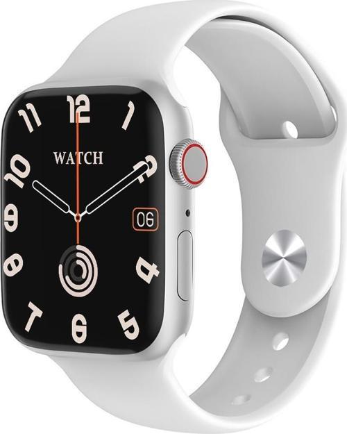 W99 Watch IOS ve Android Uyumlu MActive 2.05 inç Geniş Ekranlı Gümüş Akıllı Saat