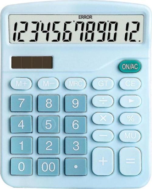 PM-24066 12 Basamaklı Solarlı Elektronik Hesap Makinesi
